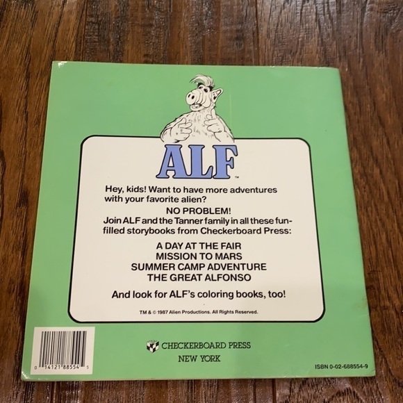 3 Alf the TV show Kids books vintage 1987 - Picture 8 of 14